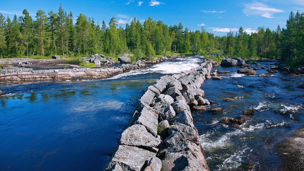 A landscape in Härjedalen, Sweden