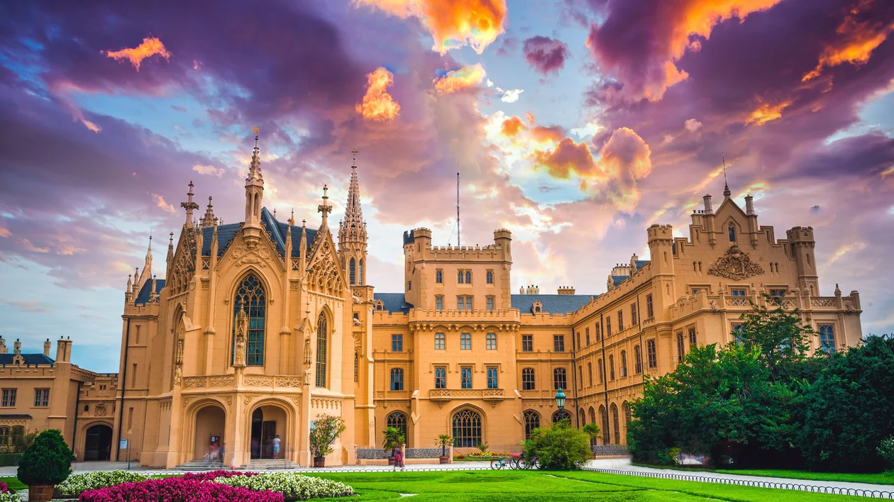 4 Lednice Chateau with beautiful gardens and parks_shutterstock_1691914159