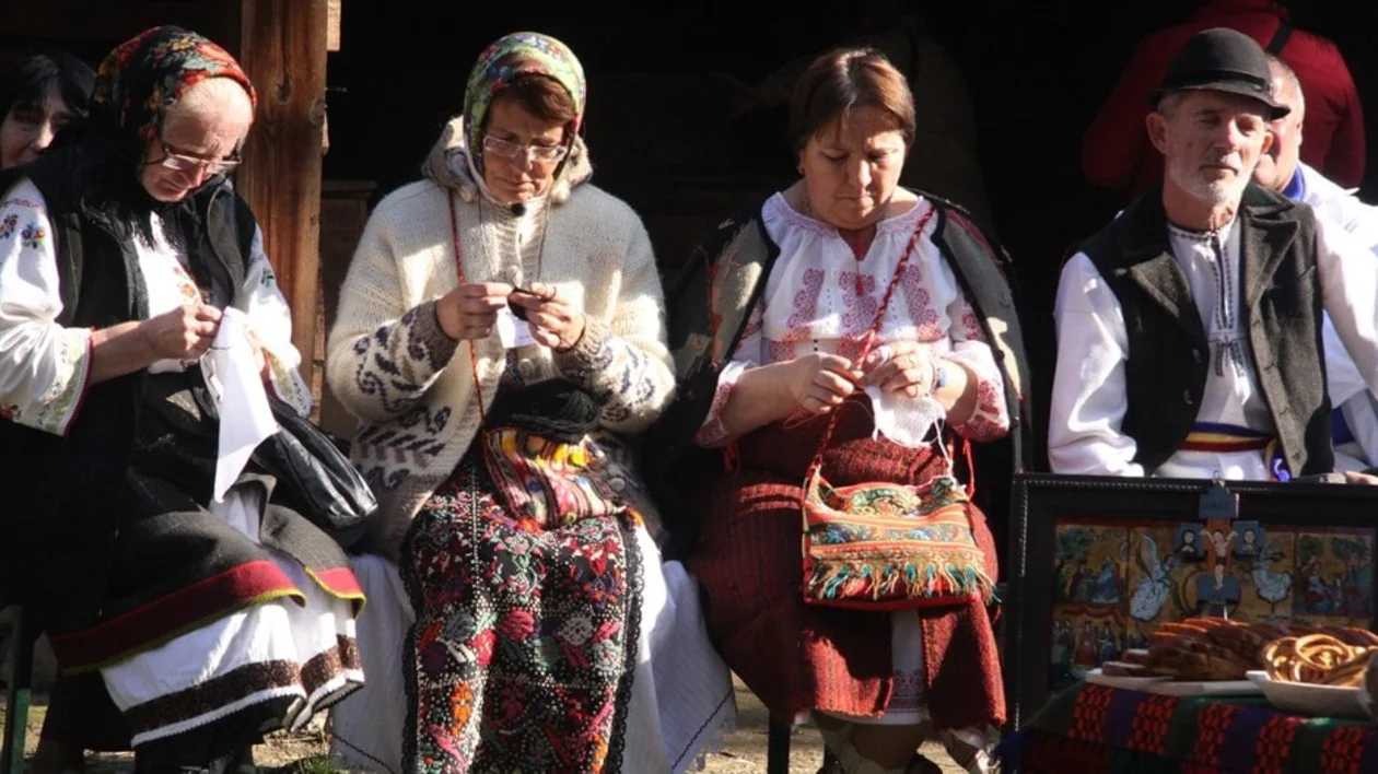 Traditional crafts at ”Dimitrie Gusti” National Village Museum in Bucharest.