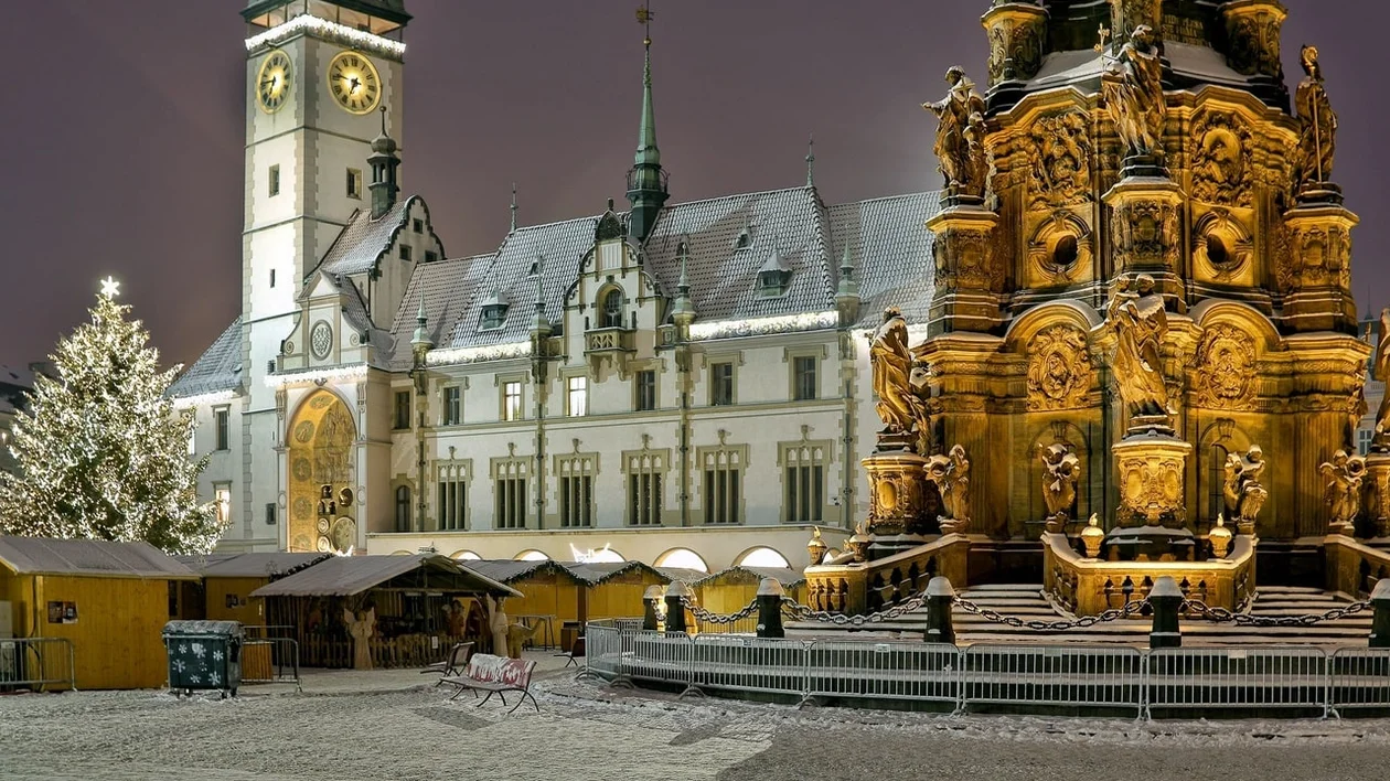 Advent in Olomouc by night, ©Střední Morava - Sdružení cestovního ruchu