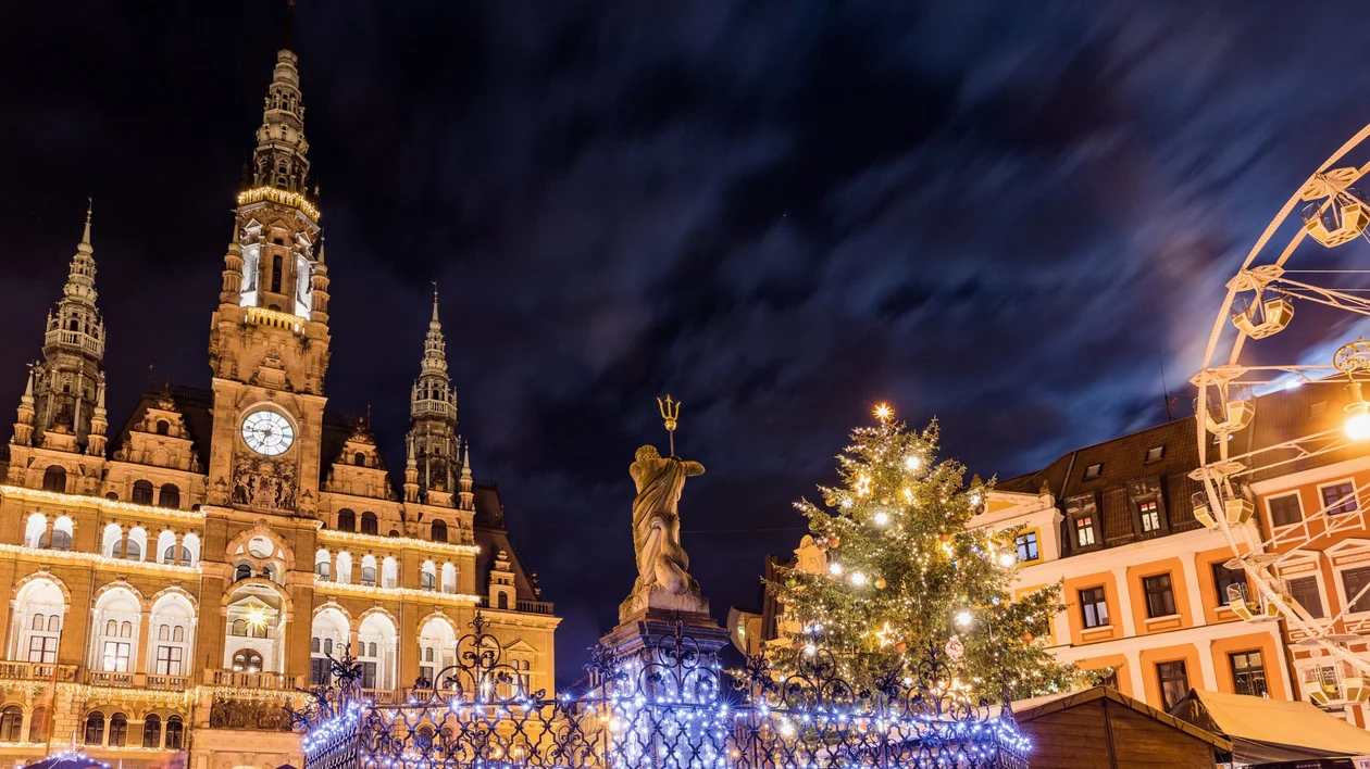 Ride the Ferris wheel during Advent in the North Bohemian town of Liberec