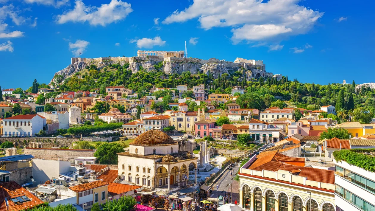 Athens city view, Greece