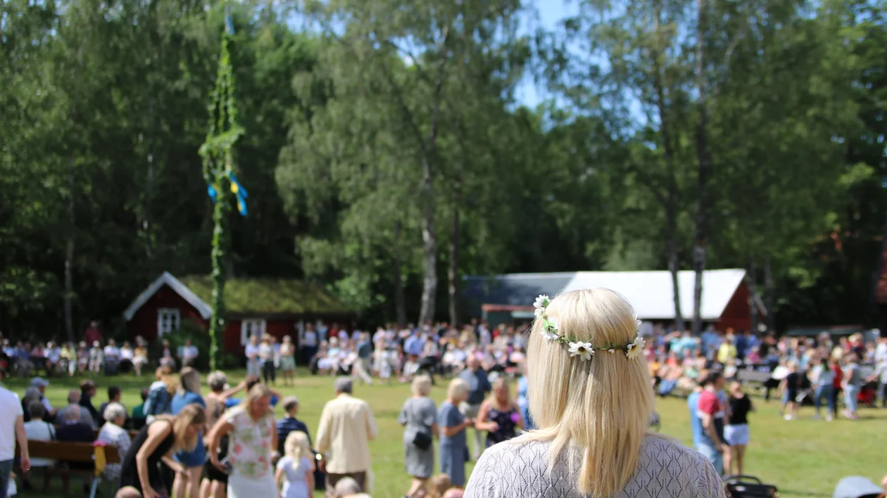 Midsommar celebration in the Nordics