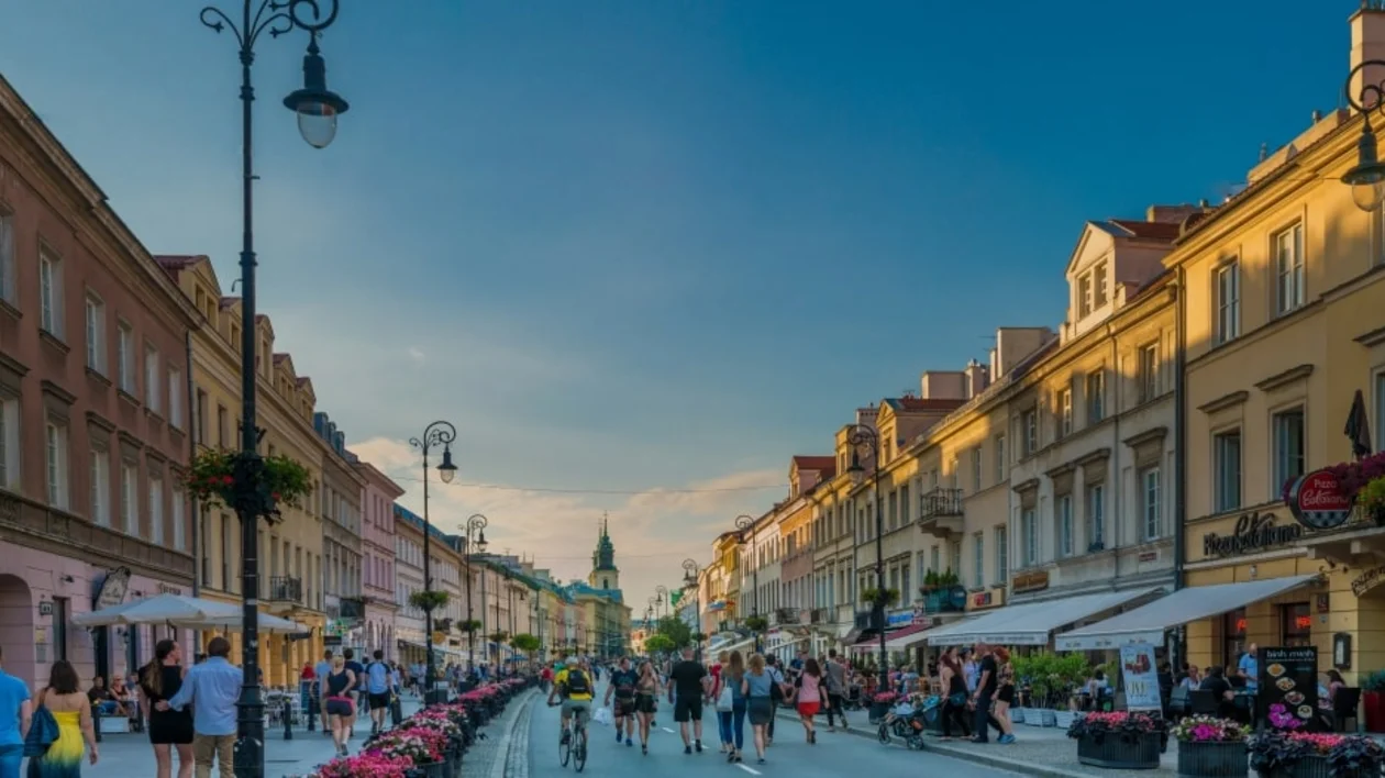 Royal Route in Warsaw, Poland