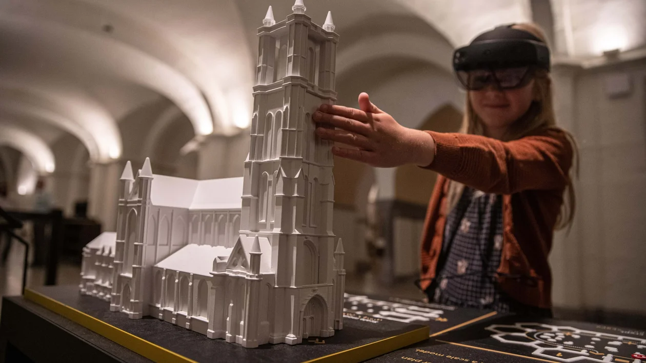 Cathedral's visitor center, Mystic Lamb, Flanders