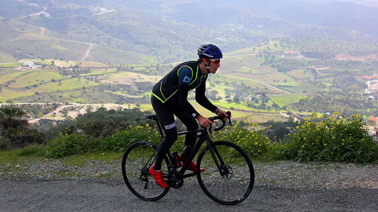 Pafos, cycling routes in Cyprus.