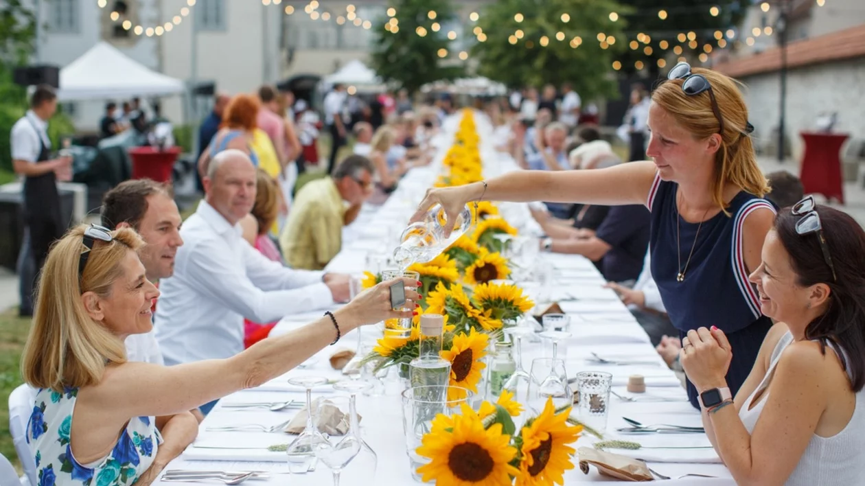 Kranj Long Table Dinner at Khislstein Castle.