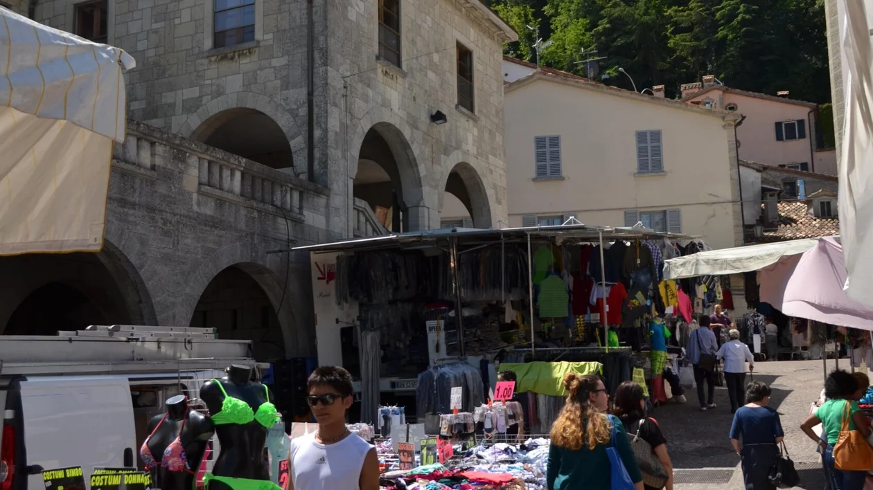 Weekly Market at Borgo Maggiore, San Marino