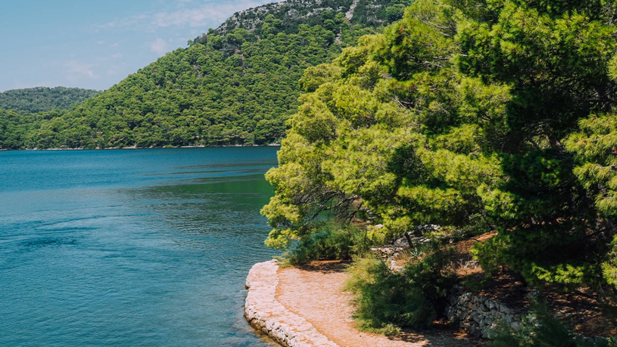 Mljet : la perle verte de l’Adriatique.