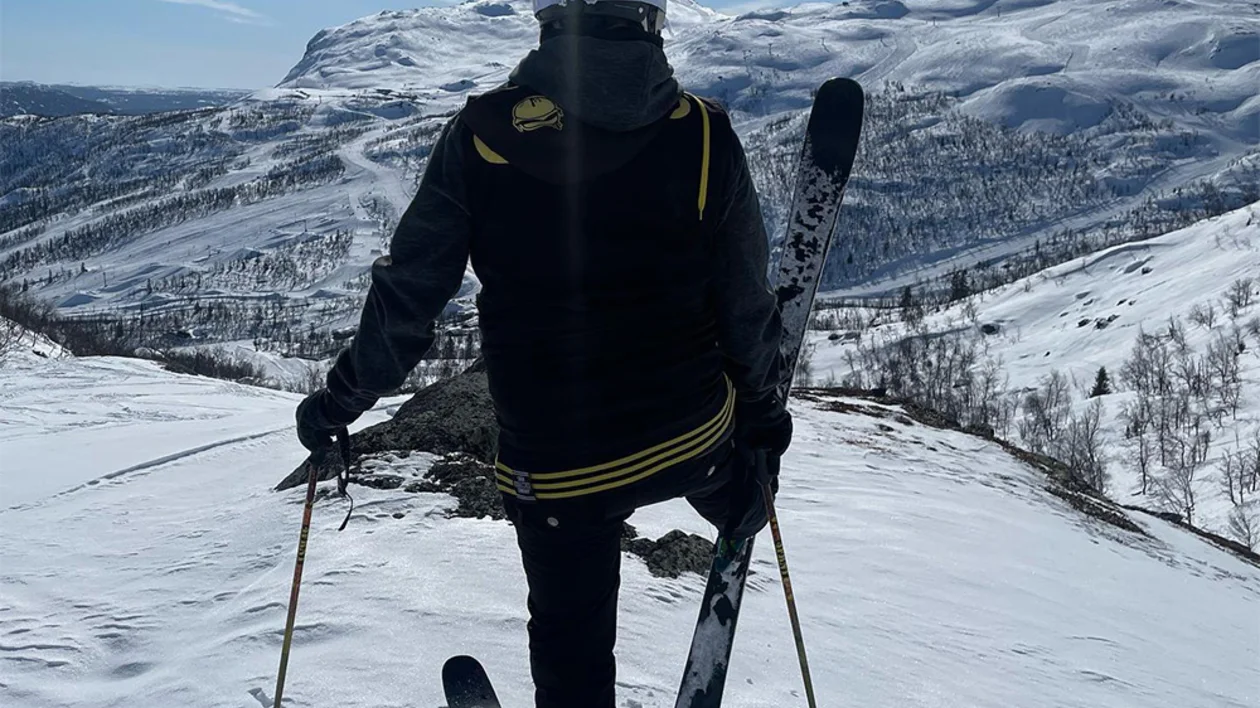 Skiing in Scandinavian Hemsedal skisenter, Hemsedal, Norway. ©1johan3