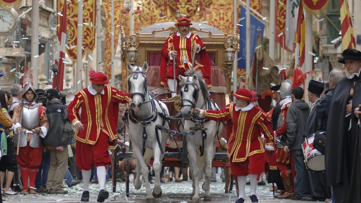 Guardia military parade. ©Malta Tourism Authority