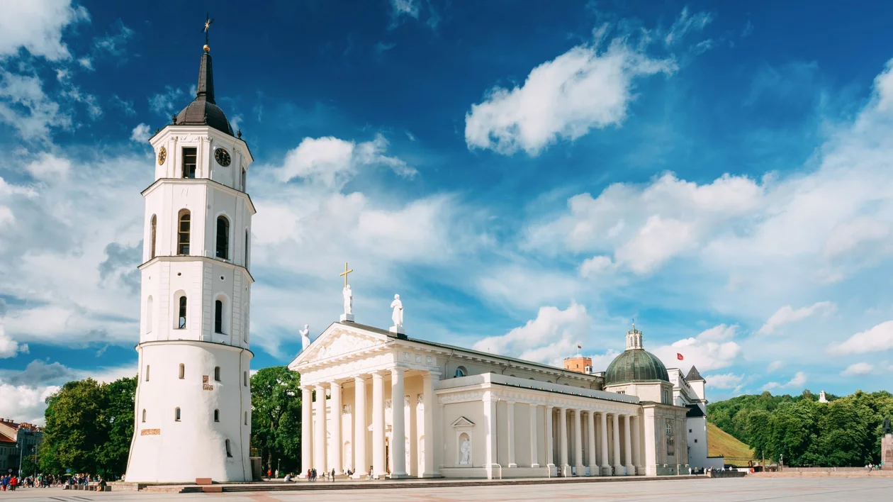 Vilnius Cathedral Bell Tower.
