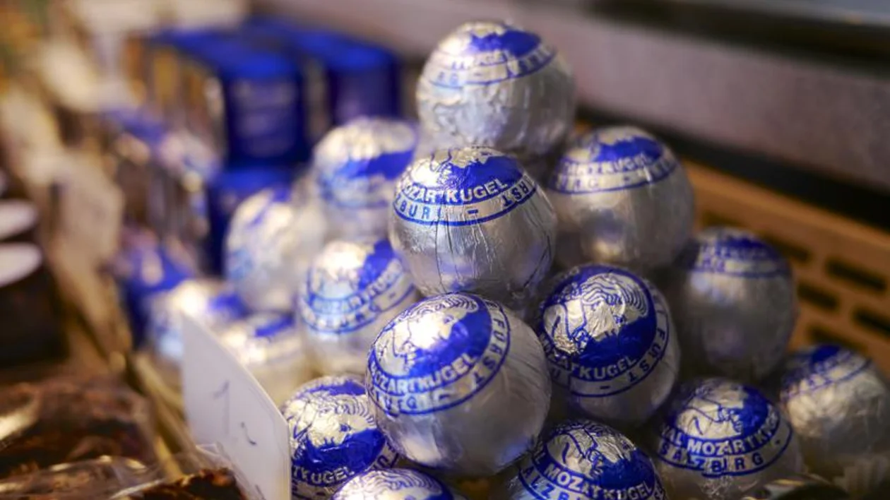 Chocolate balls Mozartkugel Named after the renowned composer, the Mozartkugel chocolate balls have become icons in their own right. 