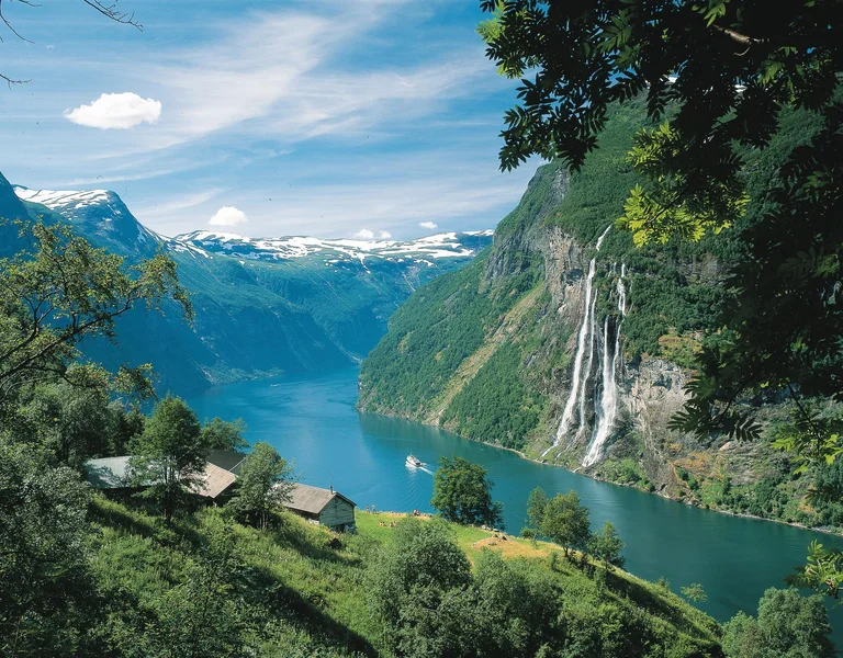 View on the Geirangerfjord
