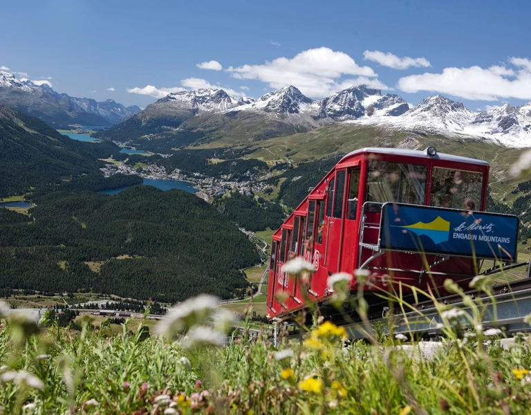 St. Moritz and the Upper Engadin lakes, Graubuenden