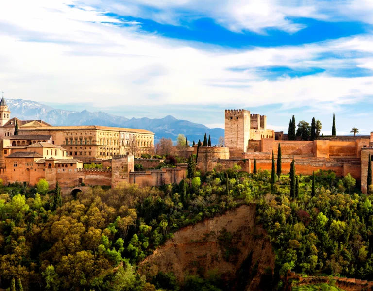 Alhambra Castle is one of the most famous monuments of Islamic Architecture.