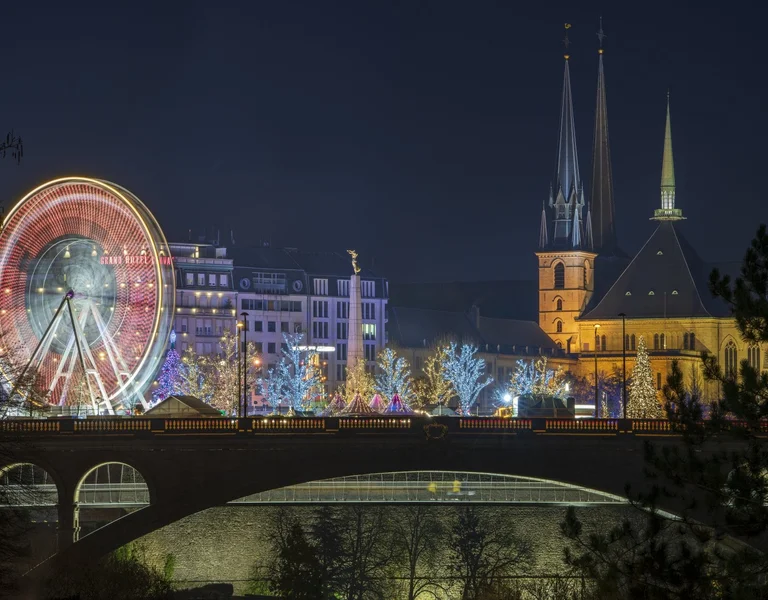 Christmas Market Winter in Luxembourg, ©Alfonso Salgueiro.