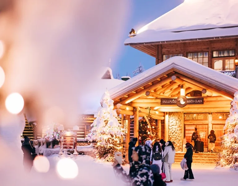 Santa Claus Village in Rovaniemi, ©Visit Finland.