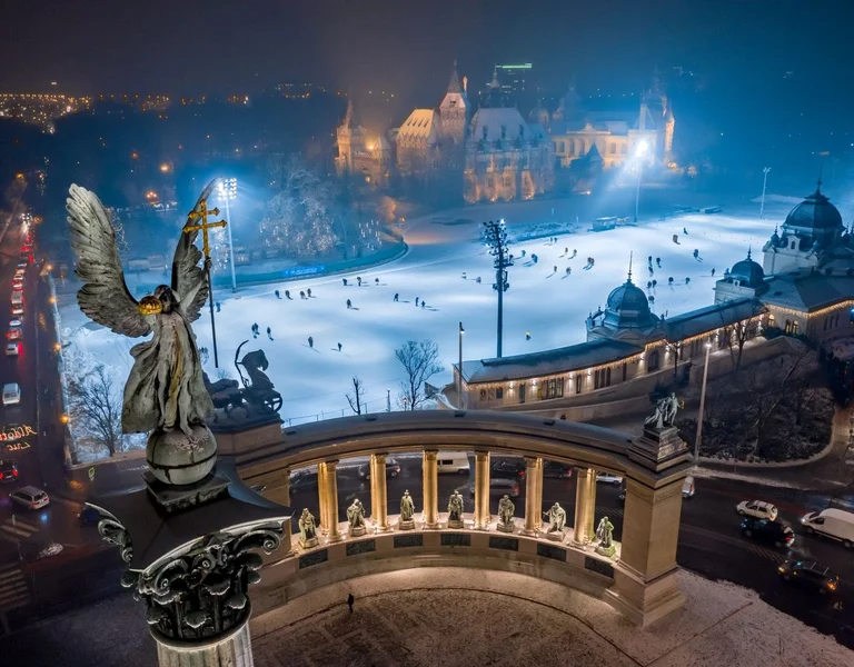 The winter wonderland of Budapest, ©Hungarian Tourism Agency.