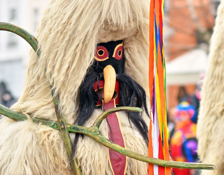 Traditional carnival in Ptuj, Slovenia