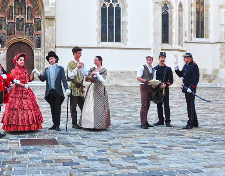 Zagreb Upper Town - backdrop for Zagorka's historical novels