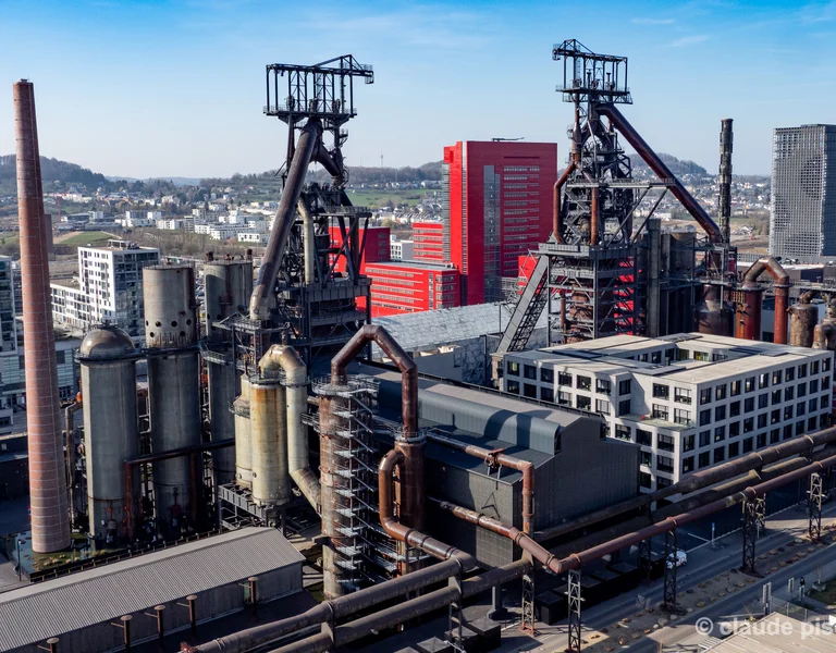 A view over Belval, Luxembourg