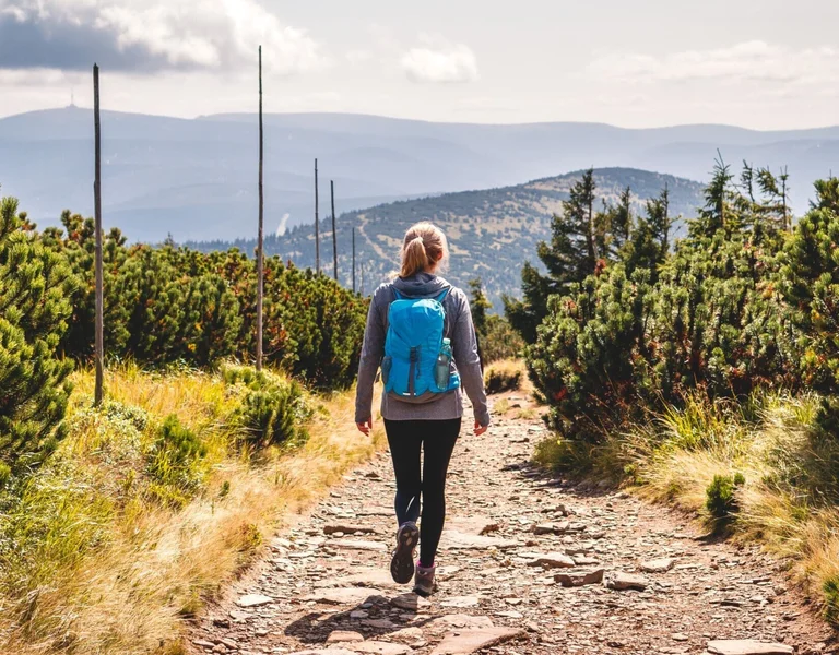 Cover picture Walking in Jeseníky.