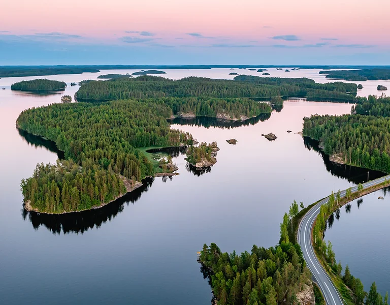 Finland, Lake.