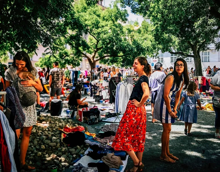 Heřmaňák flea market, Czech Republic