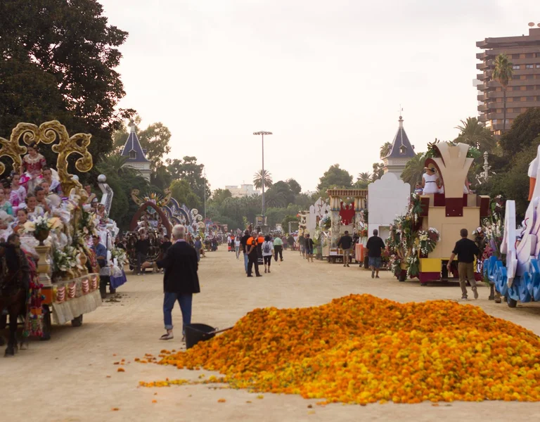 The Flower Battle in Valencia. ©Batalla de Flors 2023