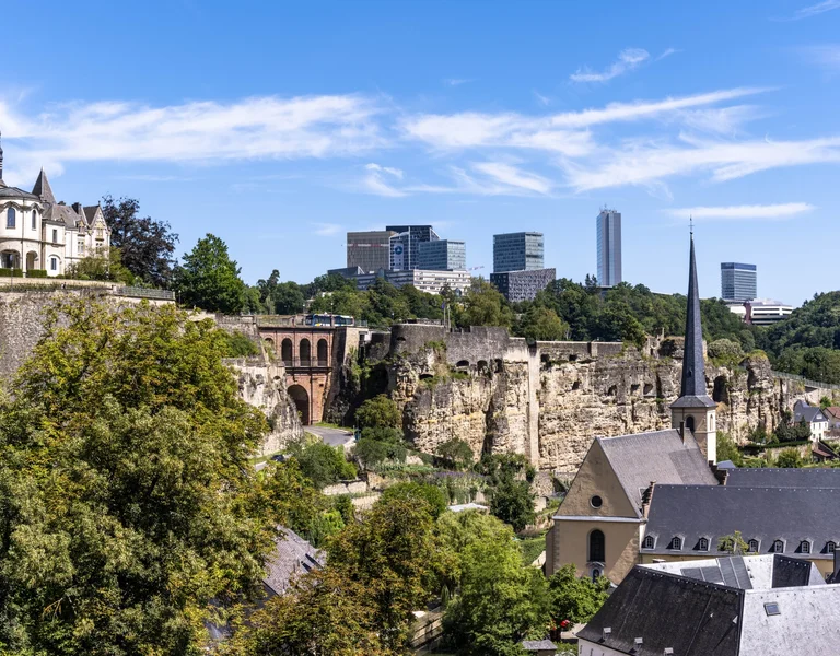 Luxembourg City.