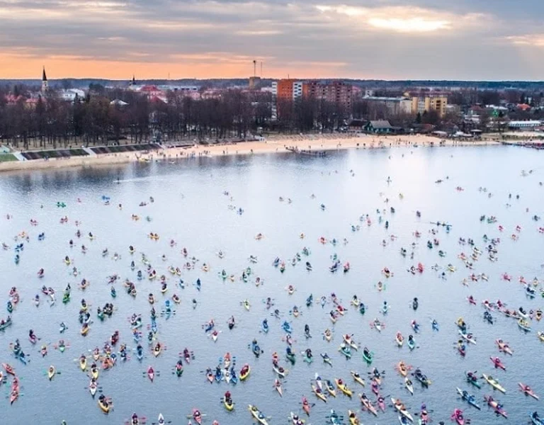 Kayaking in Estonia. © Sven Zacek, Võhandu Marathon