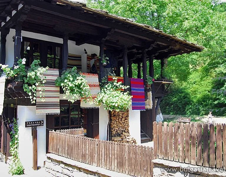 Bulgarian wood house