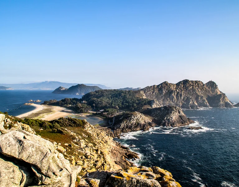 Spanish islands landscape.