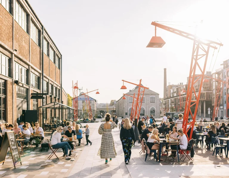 Food experience in Noblessner district, Tallinn.
