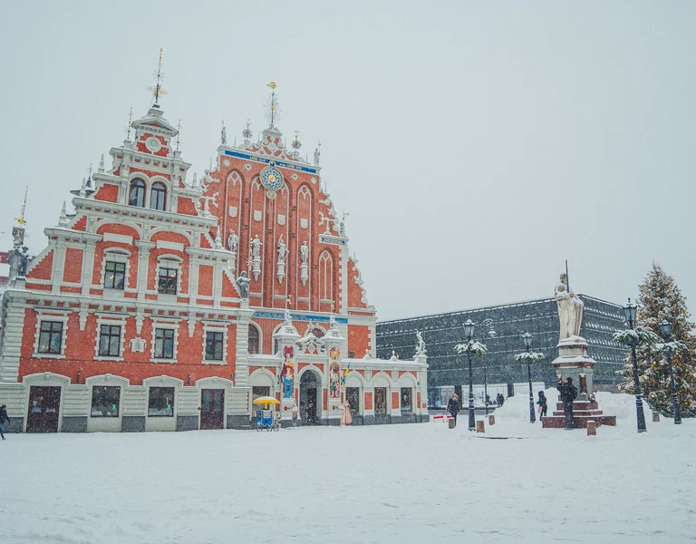 The House of the Black Heads in Riga.
