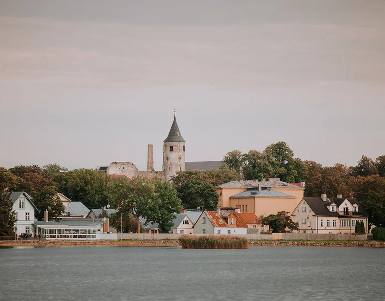 The peaceful coastal town of Haapsalu, Estonia — where medieval charm meets the beauty of the Baltic Sea.