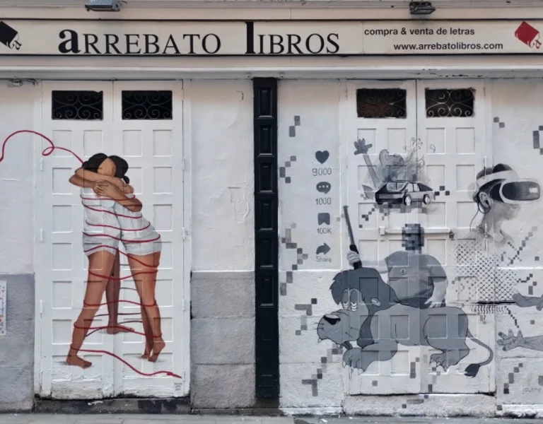 Obras-de-Yolanda-Gomez-Urrea-y-Jaume-Montserrat-segundo-y-primer-premio-de-Pinta-Malasana