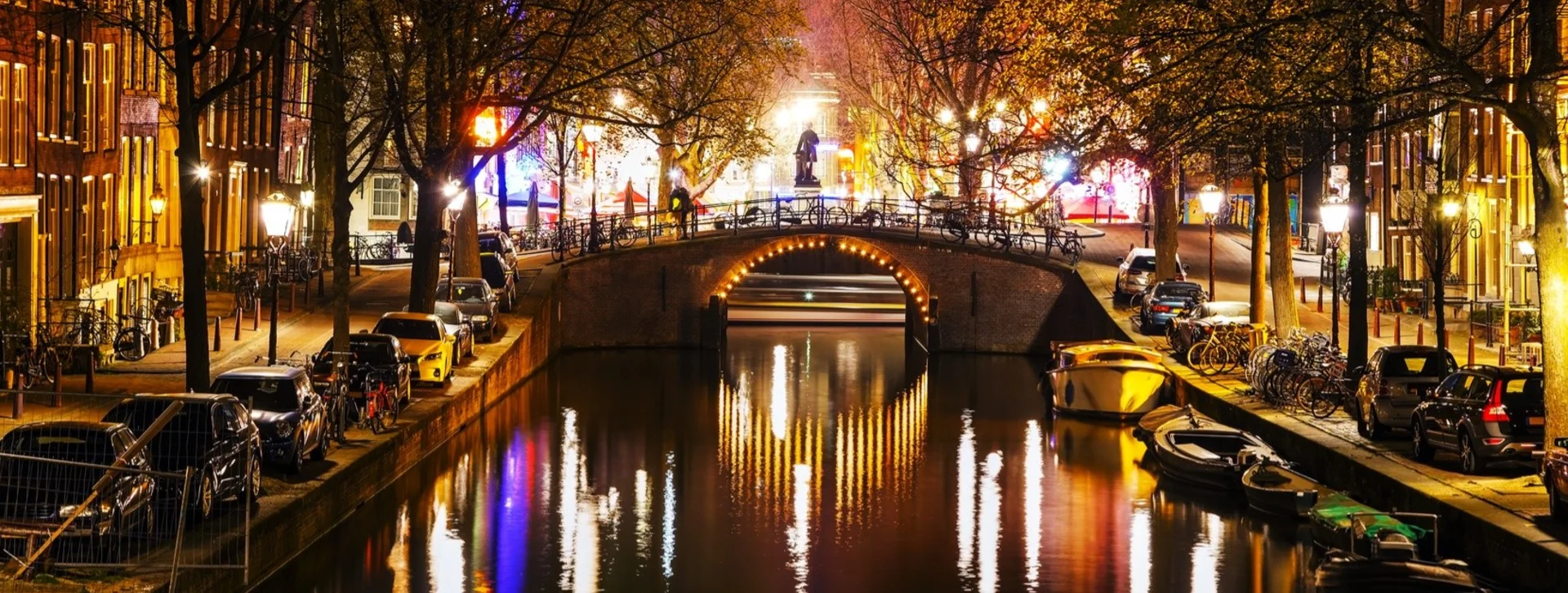 Amsterdam at night