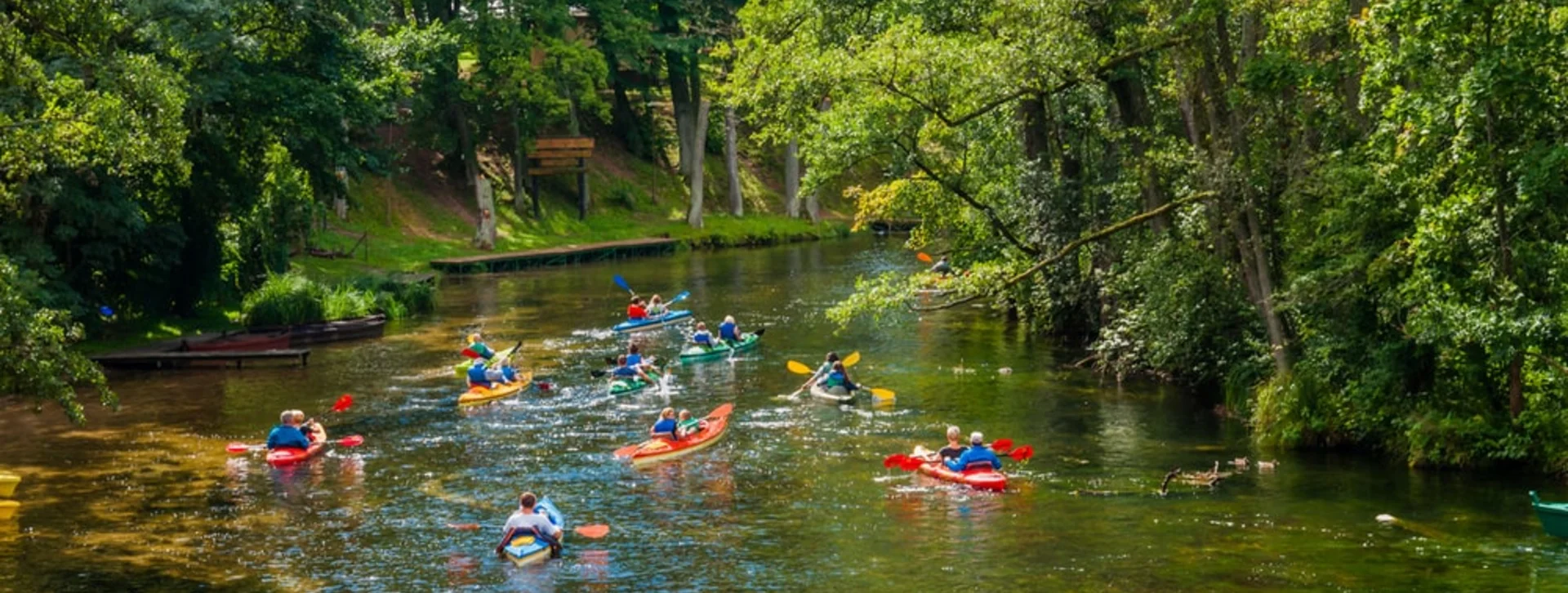 Canoeing down the Krutynia River - Sports and active leisure