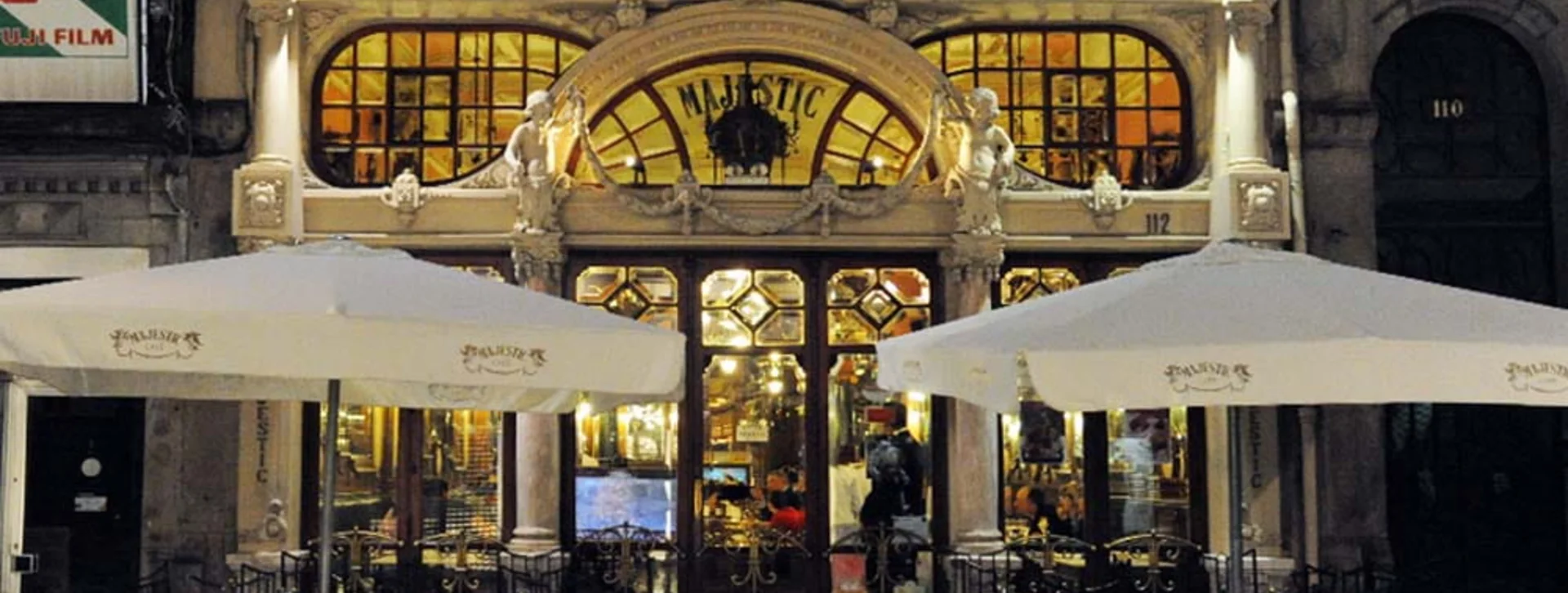 Come enjoy the atmosphere at the Majestic Cafe in Porto