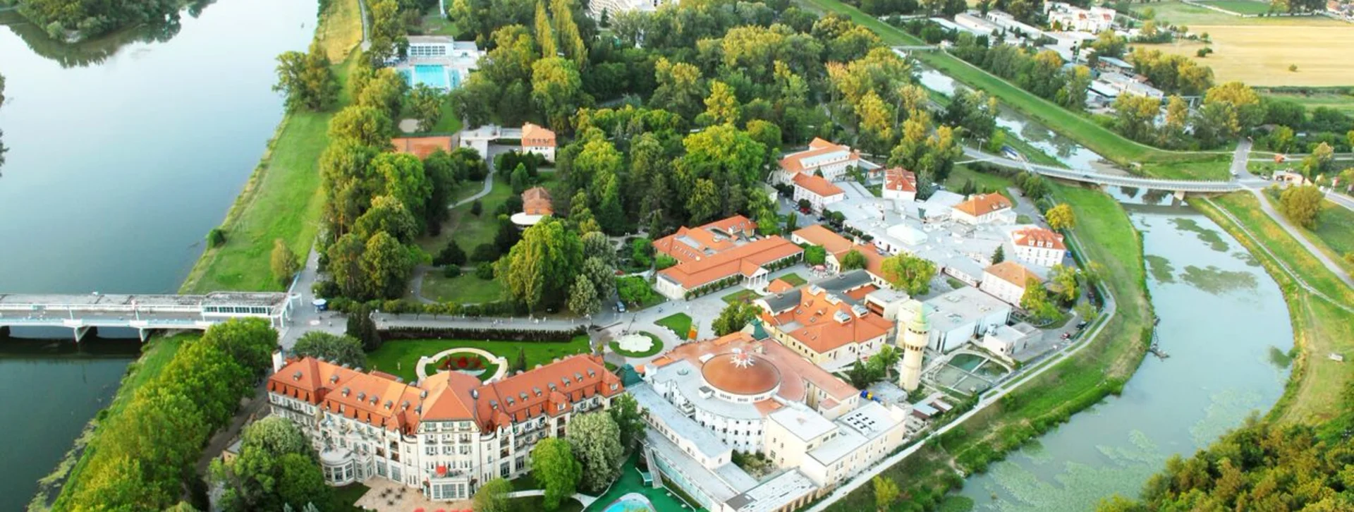 Visit the famous Spa Island in Piešťany