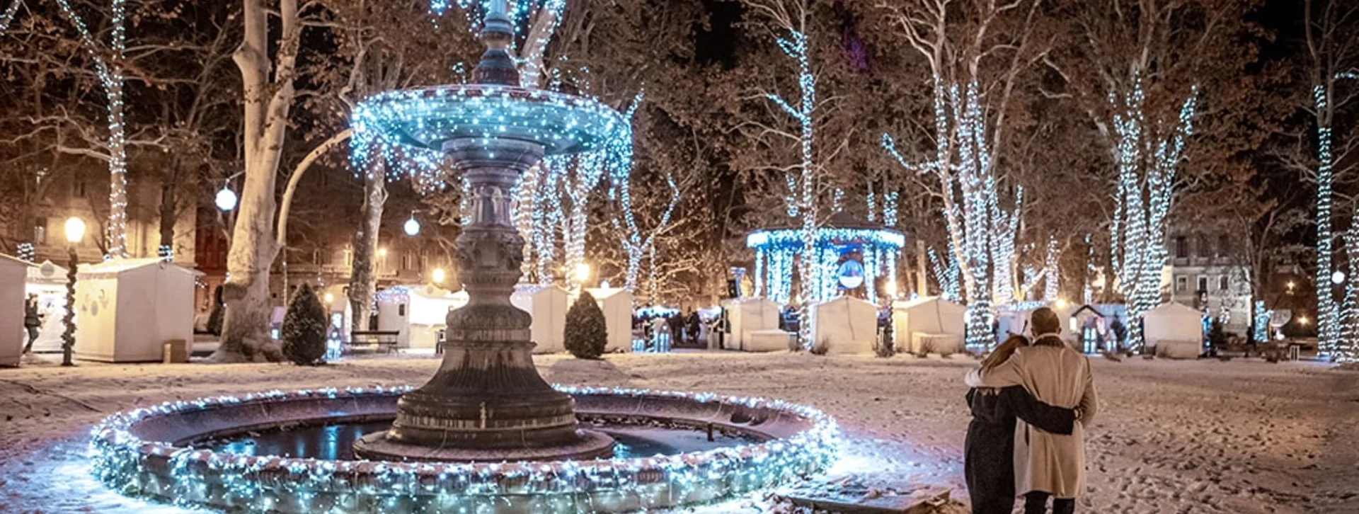 Marvel at stunning lights during Advent in Zagreb. Croatia
