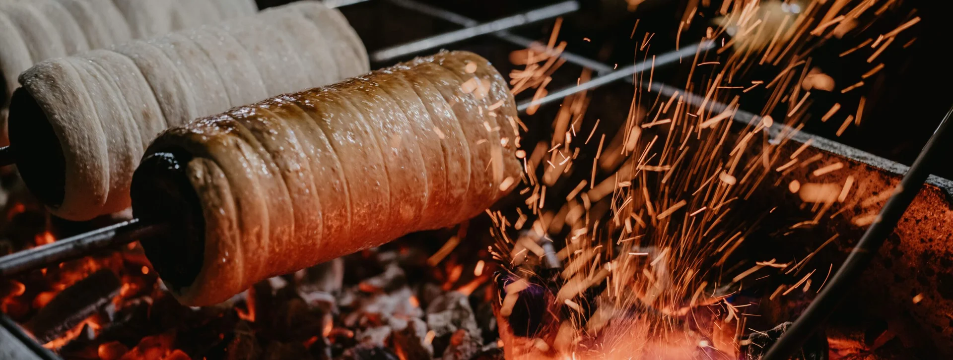 You must seek out and try chimney cake in Hungary