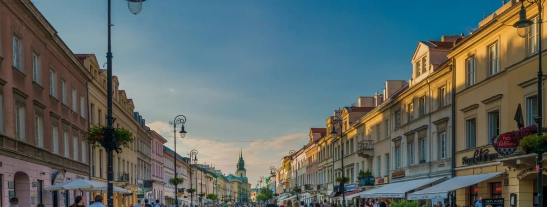 Royal Route in Warsaw, Poland