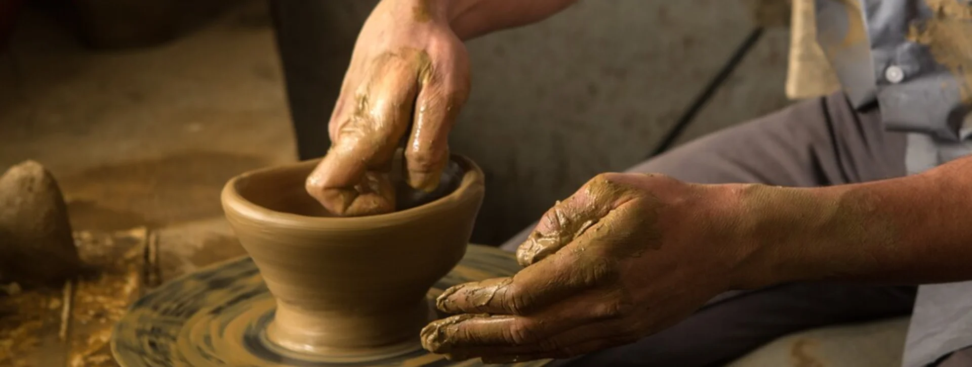 Making traditional ceramics
