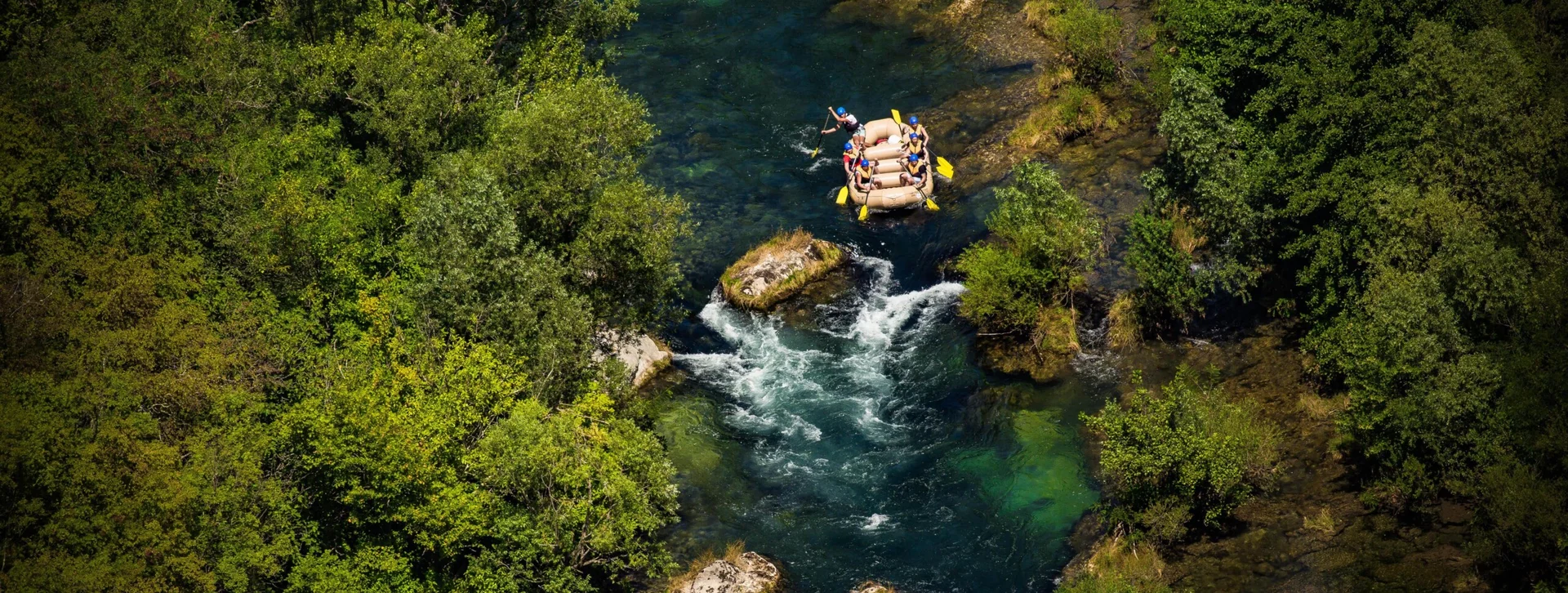 Cetina River, Croatia.