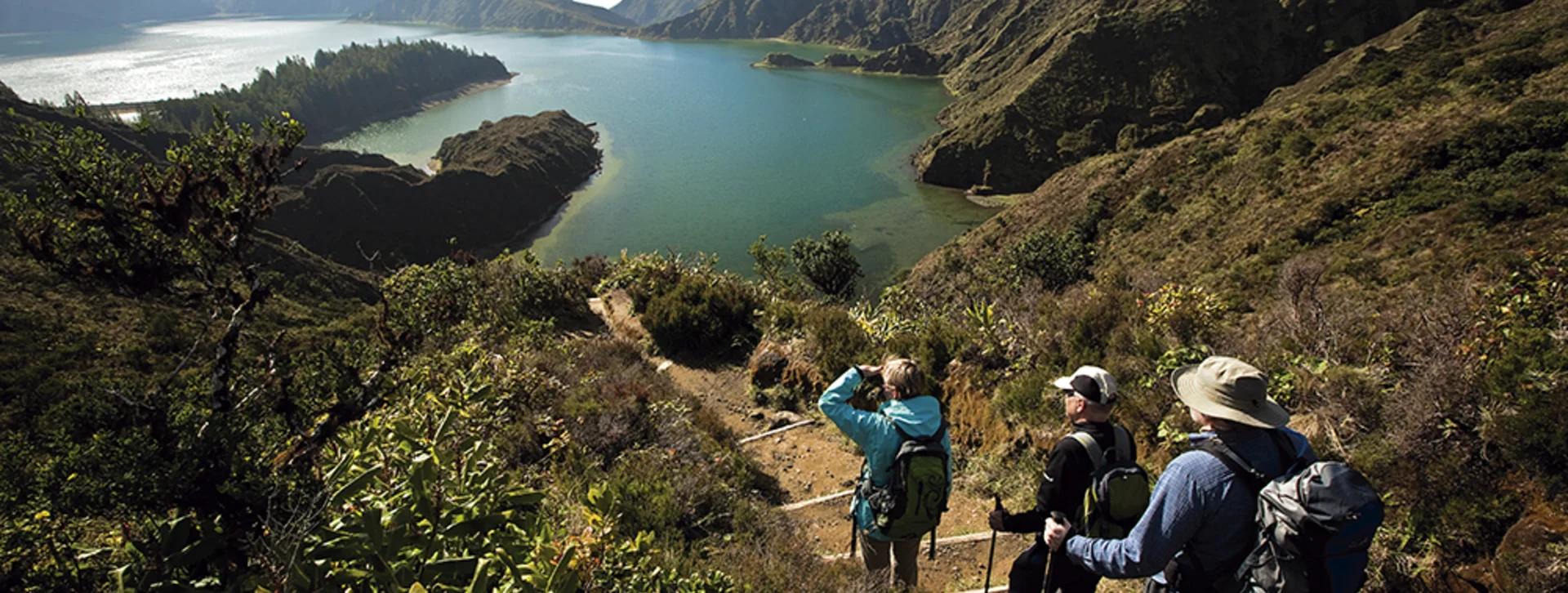 Hike to a lovely lake in the Azores on the Fogo Lake Trail