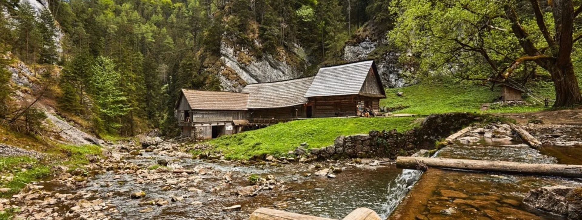 Let a lazy breeze keep you cool as you hike the beautiful Kvačianska Valley