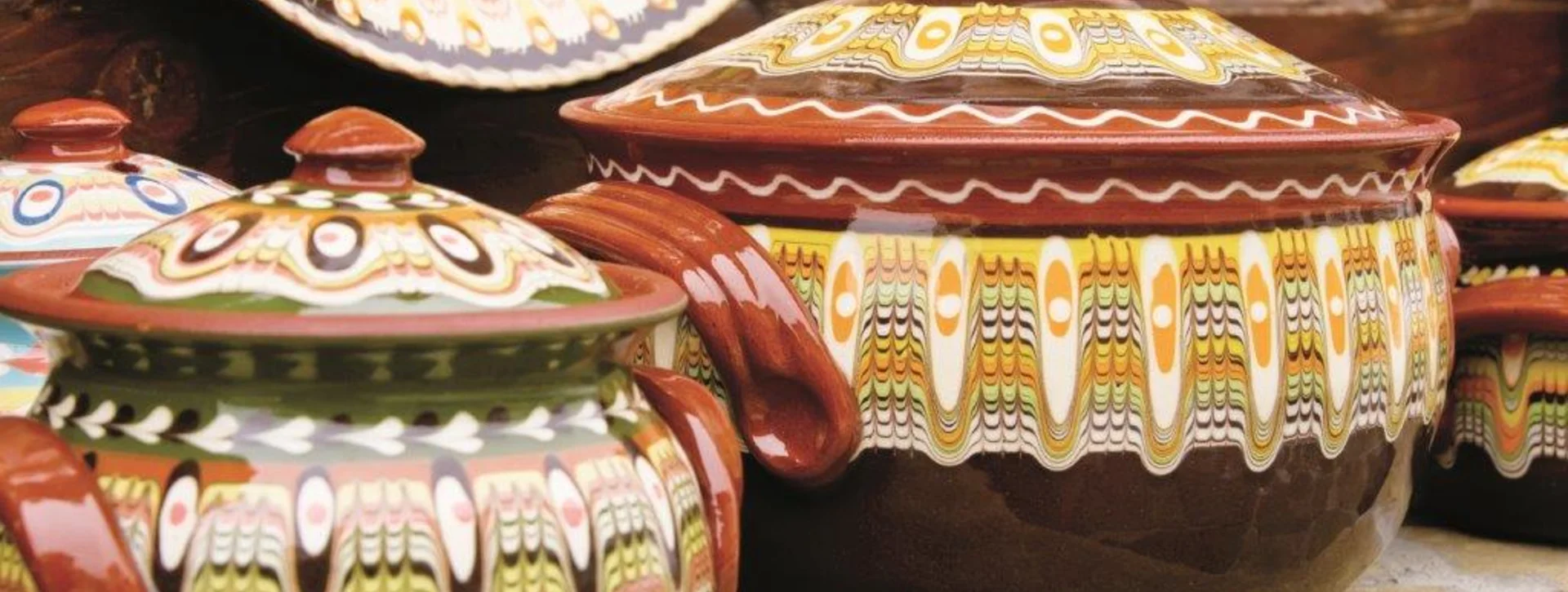 Take home a souvenir of beautiful Bulgarian pottery